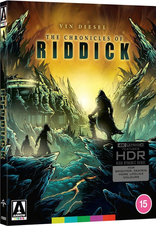 Cover for The Chronicles Of Riddick Limited Edition (4K UHD Blu-ray) (2024)