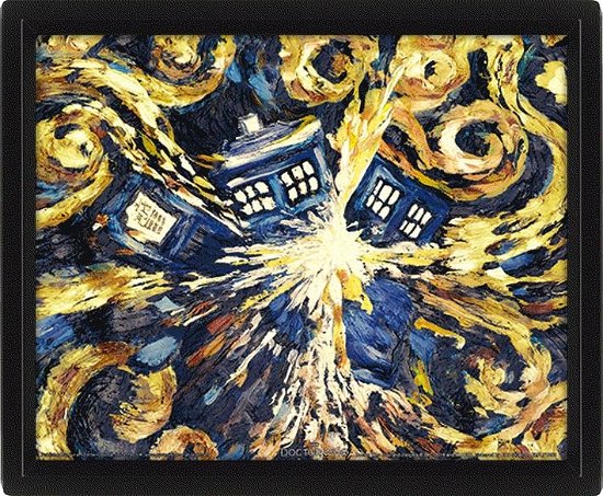 Cover for Doctor Who: Pyramid · Exploding Tardis (3D Lenticular Poster 25x20 Cm) (MERCH)