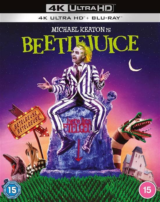 Beetlejuice - Michael Keaton - Elokuva - WARNER BROTHERS - 5051892228855 - maanantai 31. elokuuta 2020