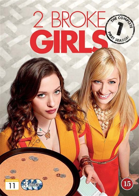 Cover for 2 Broke Girls · 2 Broke Girls - Season 1 (DVD) [Standard edition] (2013)