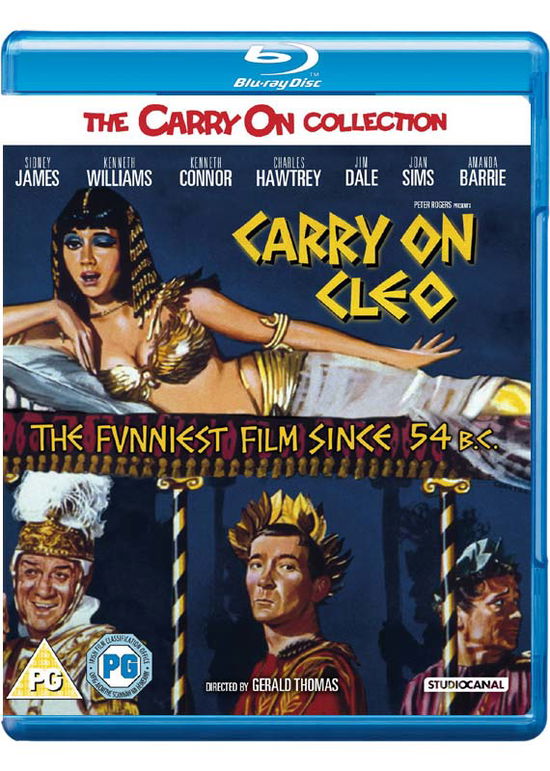 Carry On Cleo - Carry on Cleo BD - Elokuva - Studio Canal (Optimum) - 5055201826855 - maanantai 5. toukokuuta 2014