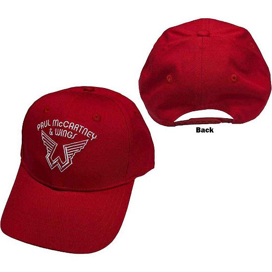 Paul McCartney Unisex Baseball Cap: Wings Logo - Paul McCartney - Merchandise -  - 5056561068855 - 