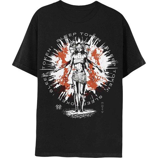 Sleep Token Unisex T-Shirt: Rain - Sleep Token - Merchandise -  - 5056737218855 - 