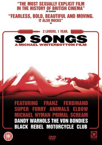 Cover for 9 Songs (DVD) (2005)
