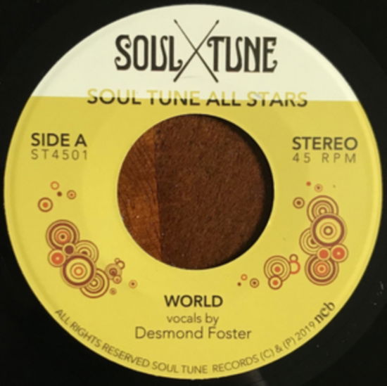 Cover for Soul Tune Allstars · World / Natural Feeling (LP) (2019)