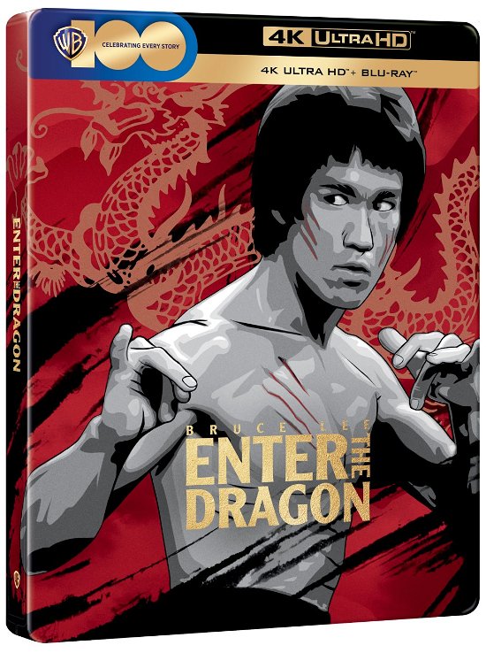 Cover for Enter The Dragon (1973) (4K Ultra HD/BD) [Limited Steelbook edition] (2023)