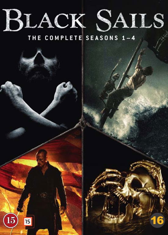 Season 1-4 Complete Box - Black Sails - Elokuva -  - 7340112747855 - torstai 18. tammikuuta 2018