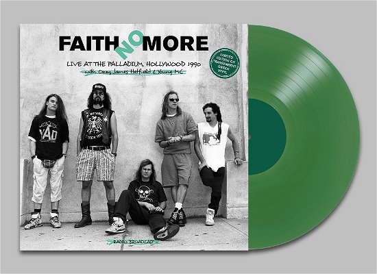 Cover for Faith No More · Live At Palladium. Hollywood 1990 (Green Vinyl) (LP) (2023)