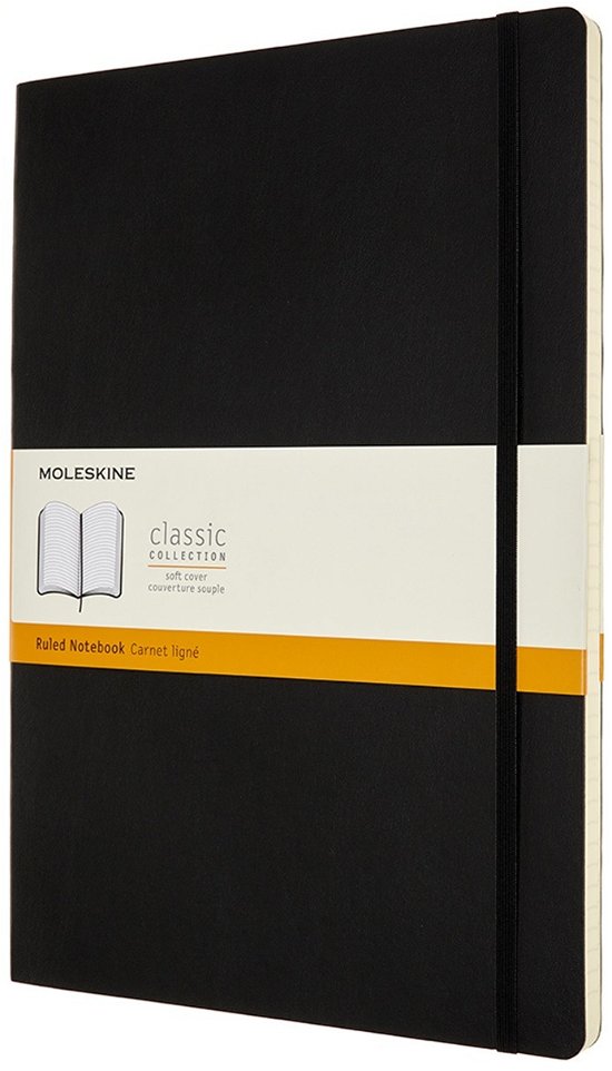 Cover for Moleskin · Moleskine Notebook A4 Ruled Black Soft (Merchandise) (MERCH)