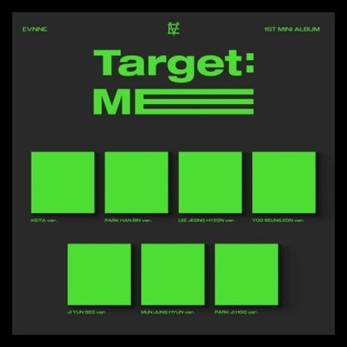 Cover for Evnne · Target : Me (CD/Merch) [Random Digipack edition] (2023)