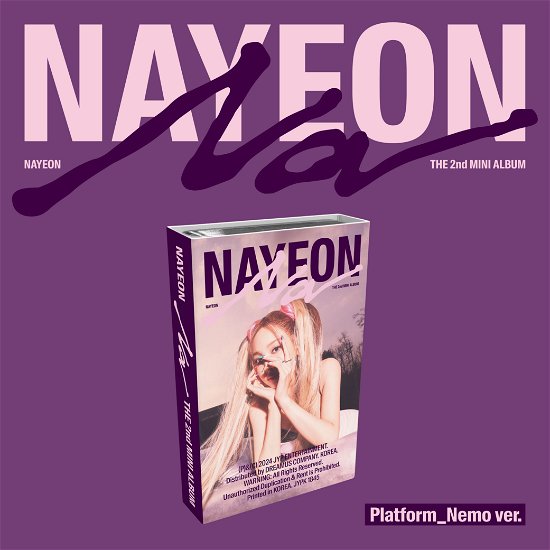 Na - Nayeon (TWICE) - Muzyka - JYP ENTERTAINMENT - 8809954229855 - 20 czerwca 2024