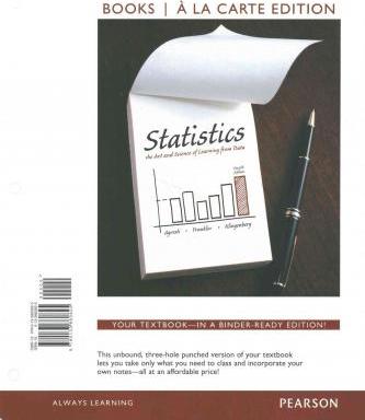 Cover for Alan Agresti · Statistics, Books a la Carte Edition Plus MyStatLab with Pearson EText -- Access Card Package (Book) (2016)