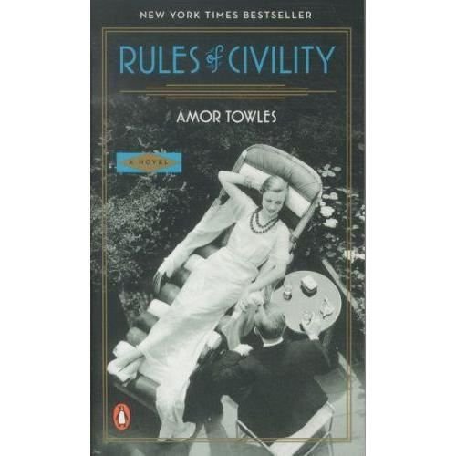 Cover for Amor Towles · Rules of Civility (Taschenbuch) (2012)
