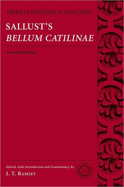 Cover for Sallust · Sallust's Bellum Catilinae - Society for Classical Studies Texts &amp; Commentaries (Paperback Book) [2 Revised edition] (2007)