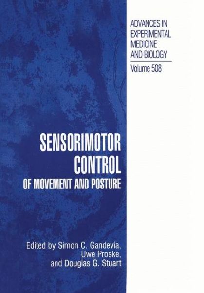Cover for Deborah G Kovacs · Sensorimotor Control of Movement and Posture - Advances in Experimental Medicine and Biology (Hardcover Book) [2002 edition] (2002)