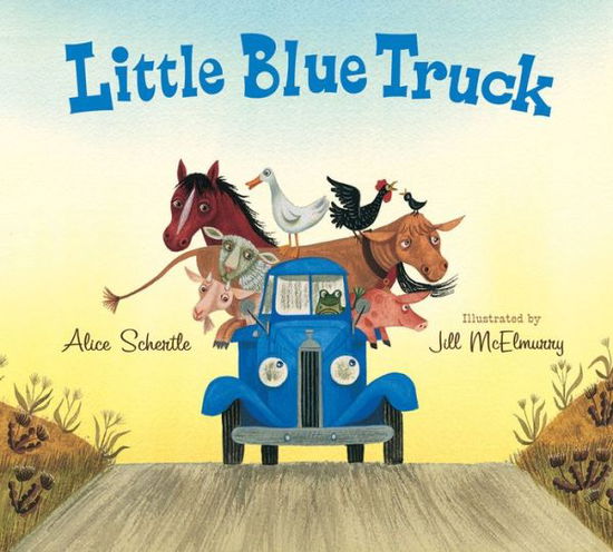 Cover for Schertle Alice Schertle · Little Blue Truck Lap Board Book - Little Blue Truck (Board book) [Brdbk edition] (2015)