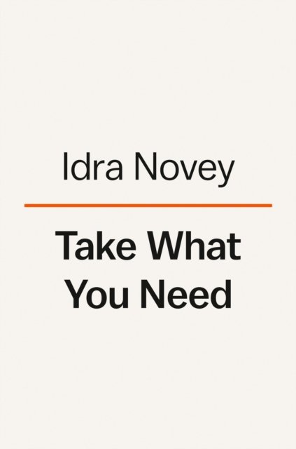 Cover for Idra Novey · Take What You Need (Innbunden bok) (2023)