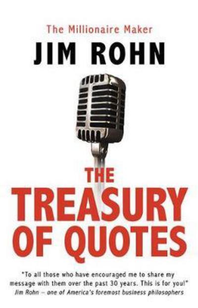 Cover for Jim Rohn · The Treasury of Quotes (Paperback Book) (2019)