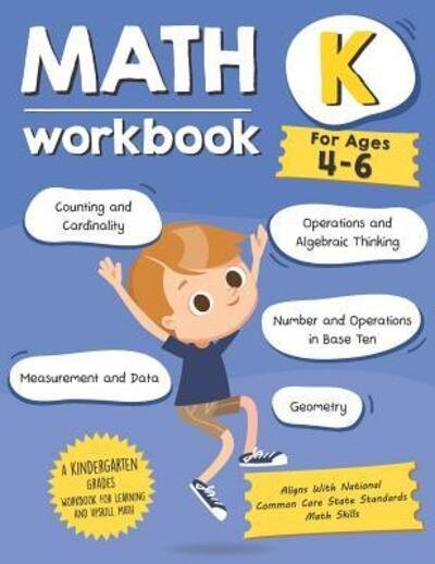 Cover for Tuebaah · Kindergarten Math Workbook (Ages 4-6) (Paperback Book) (2019)