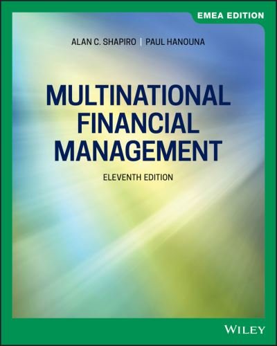 Cover for Shapiro, Alan C. (University of Southern California) · Multinational Financial Management, EMEA Edition (Paperback Book) (2020)