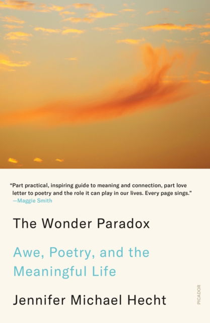 Cover for Jennifer Michael Hecht · The Wonder Paradox: Embracing the Weirdness of Existence and the Poetry of Our Lives (Paperback Book) (2024)