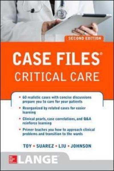 Cover for Eugene Toy · Case Files Critical Care, Second Edition (Pocketbok) (2017)