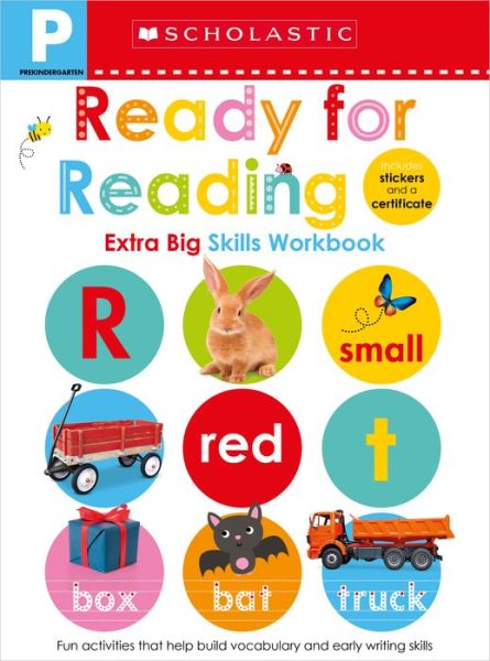 Cover for Scholastic Early Learners · Pre-K Ready for Reading Workbook: Scholastic Early Learners (Extra Big Skills Workbook) - Scholastic Early Learners (Paperback Book) (2019)