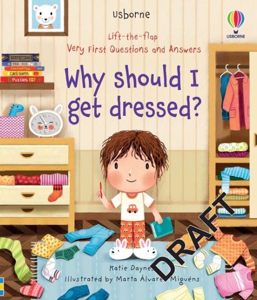 Cover for Katie Daynes · Very First Questions and Answers Why should I get dressed? - Very First Questions and Answers (Tavlebog) (2021)