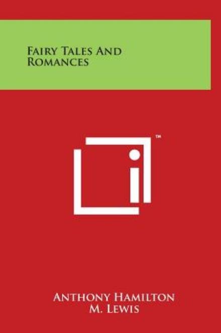 Cover for Anthony Hamilton · Fairy Tales and Romances (Innbunden bok) (2014)