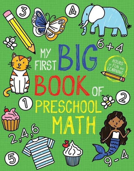 Cover for Little Bee Books · My First Big Book of Preschool Math - My First Big Book of Coloring (Paperback Bog) (2023)