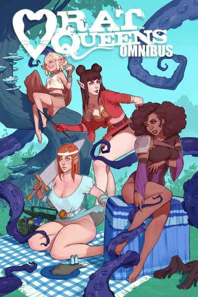 Cover for Kurtis J. Wiebe · Rat Queens Omnibus (Hardcover bog) (2024)