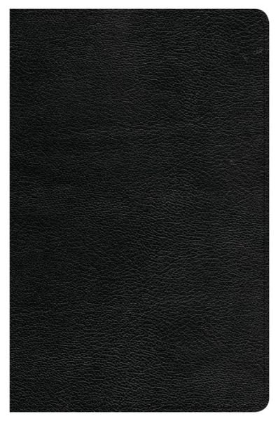 Cover for CSB Bibles by Holman CSB Bibles by Holman · CSB Ultrathin Reference Bible, Black Genuine Leather (Lederbuch) (2018)