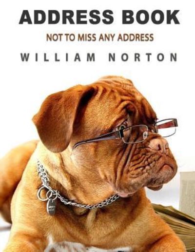 Cover for William Norton · Address Book &quot;not to miss any address&quot; (Paperback Book) (2016)