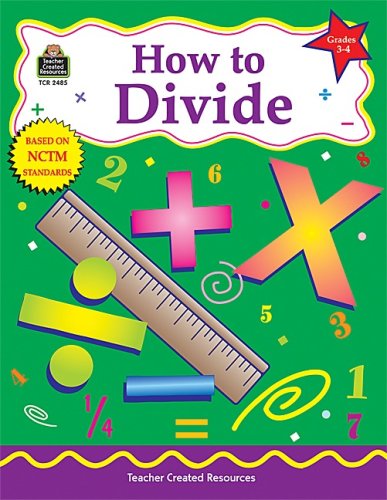 Cover for Robert Smith · How to Divide, Grades 3-4 (Taschenbuch) (1999)