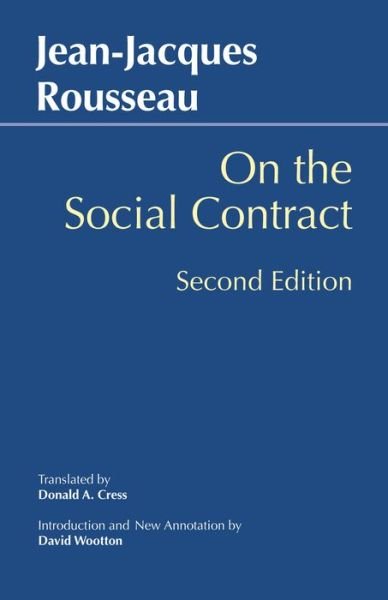 Cover for Jean-Jacques Rousseau · On the Social Contract (Taschenbuch) [2nd edition] (2019)