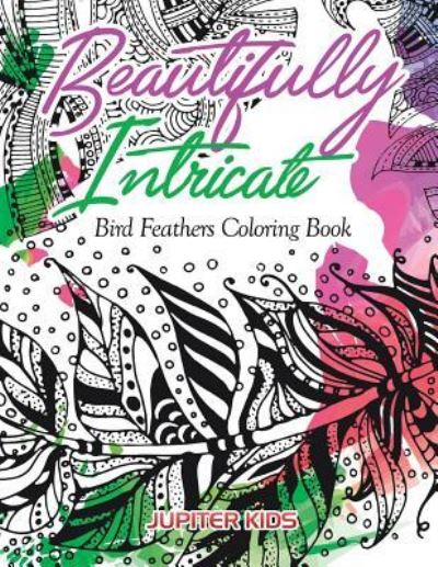 Cover for Jupiter Kids · Beautifully Intricate Bird Feathers Coloring Book (Paperback Book) (2016)