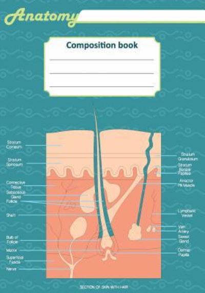 Cover for Till Hunter · Anatomy composition book (Paperback Book) (2018)