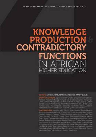 Cover for Nico Cloete · Knowledge Production and Contradictory Functions in African Higher Education (Taschenbuch) (2015)