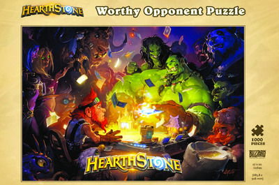 Hearthstone: Worthy Opponent Puzzle - Blizzard Entertainment - Brætspil - Blizzard Entertainment - 9781945683855 - 11. juni 2019