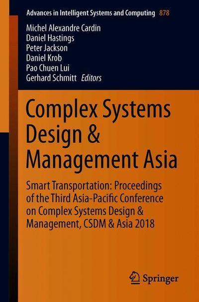 Cover for Complex Systems Design Management Asia (Book) [1st ed. 2019 edition] (2018)