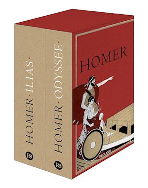 Cover for Homer · Ilias. Odyssee (Bok) (2023)