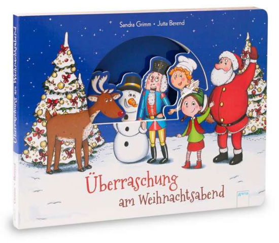 Cover for Sandra Grimm · Überraschung am Weihnachtsabend (Board book) (2021)