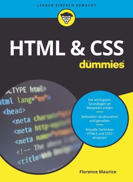 Cover for F Maurice · HTML &amp; CSS fur Dummies (Paperback Book) (2019)