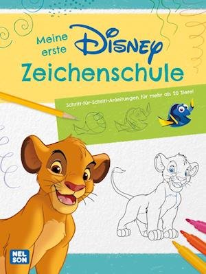 Cover for Disney Klassiker: Meine erste Zeichenschule (Book) (2024)