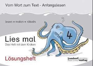 Cover for Peter Wachendorf · Lies mal 4 - Das Heft mit dem Kraken. Lösungsheft (Pamphlet) (2015)