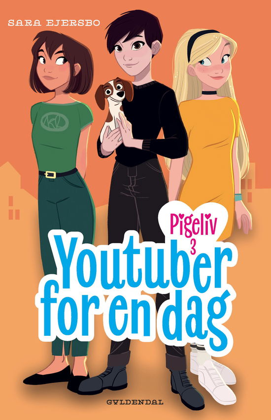 Cover for Sara Ejersbo · Pigeliv: Pigeliv 3 - Youtuber for en dag (Gebundesens Buch) [1. Ausgabe] (2019)