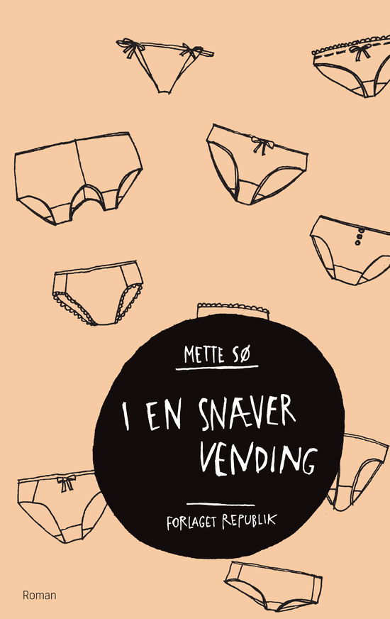 Cover for Mette Sø · I en snæver vending (Sewn Spine Book) [1er édition] (2012)