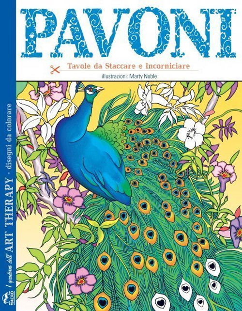 Cover for Mary Noble · Pavoni. I Quaderni Dell'art Therapy. Disegni Da Colorare (Book)