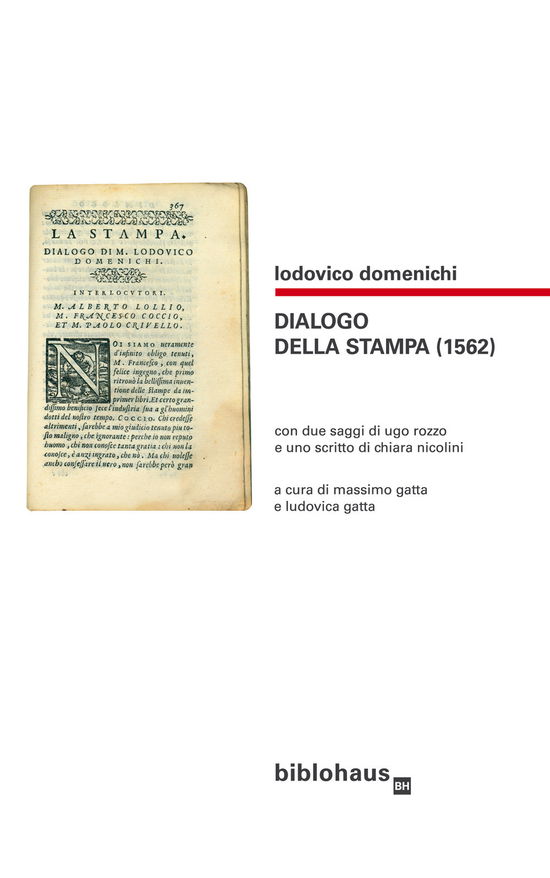 Dialogo Della Stampa (1562) - Lodovico Domenichi - Książki -  - 9788895844855 - 