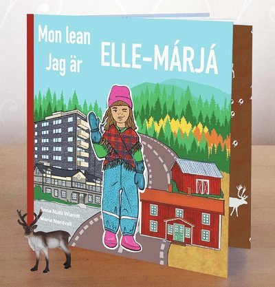 Cover for Jag är Elle-Márjá / Mon lean Elle-Márjá (Inbunden Bok) (2023)